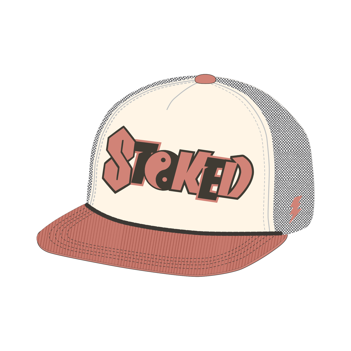 Tiny Whales Stay Sunny Trucker Hat