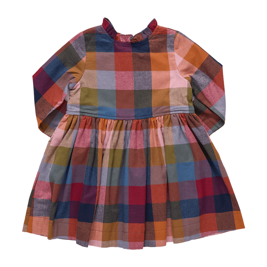 Pink Chicken Girls Plaid Elsie Parade Stripe Dress main image 1