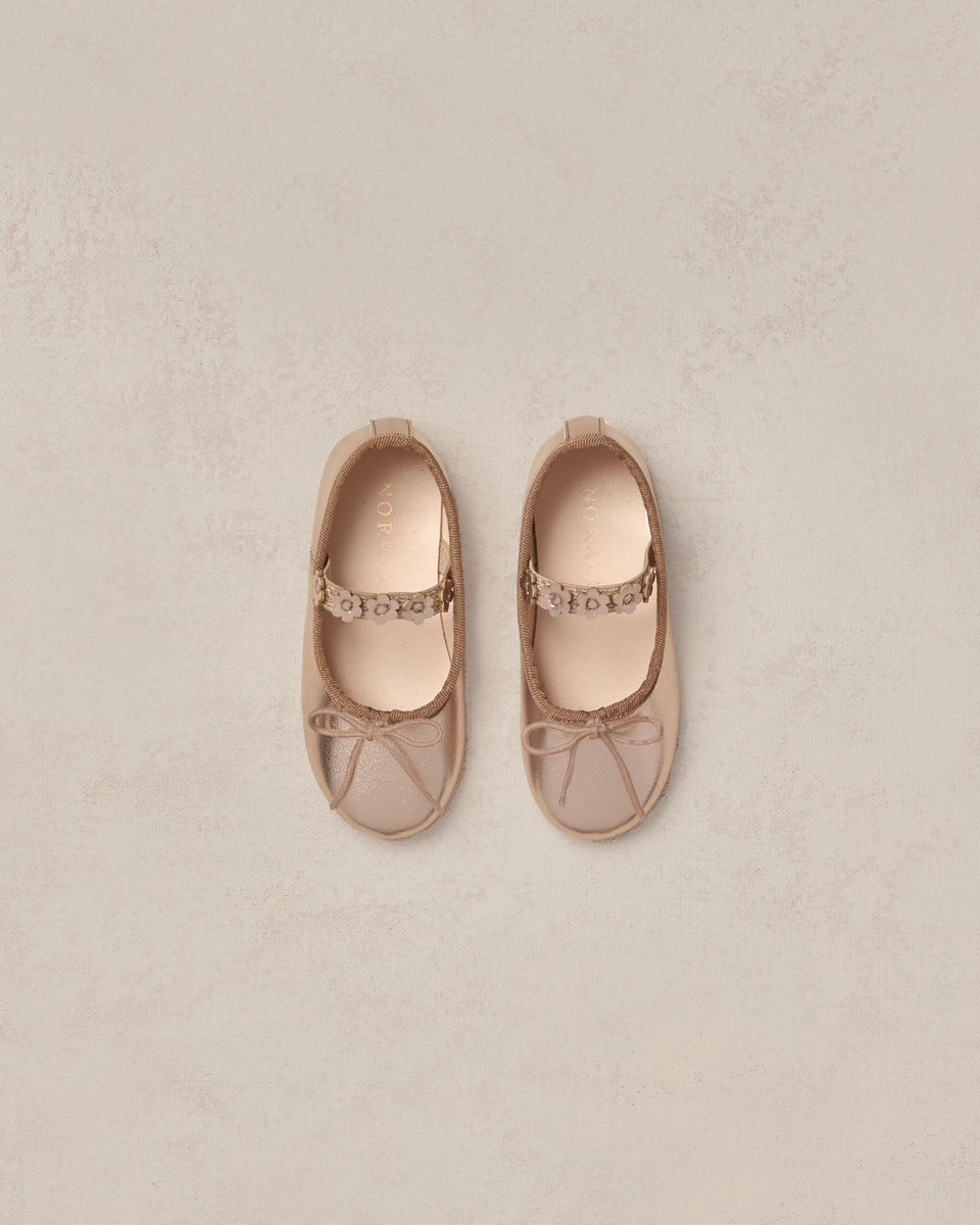 Noralee Ballet Flats - Silver Sparkle