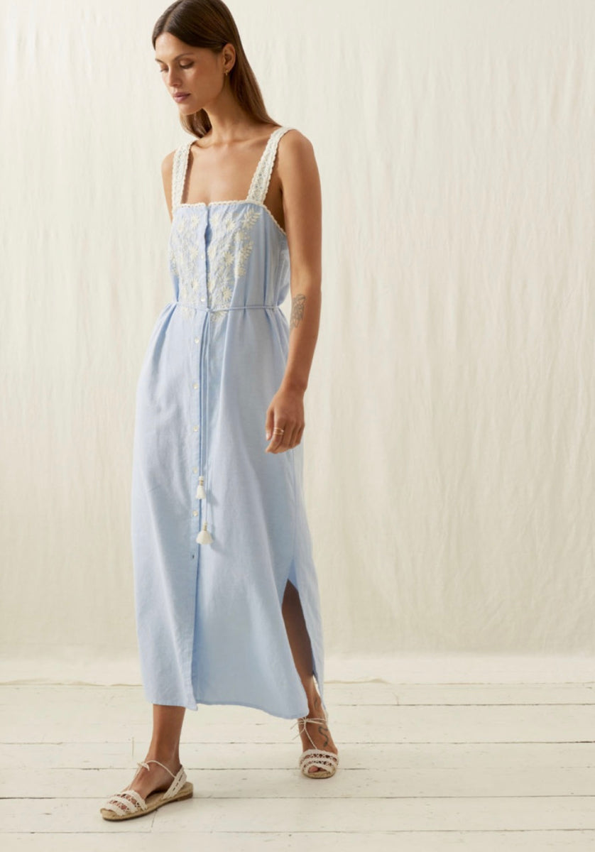 Louise Misha Guanareva Dress in Light Blue – Lively Kids