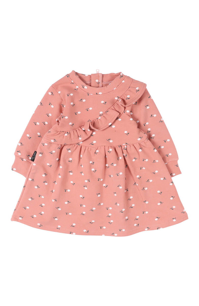 Tiny Tribe Petite Fruit Crossover Fleece Lined Baby Dress – Lively Kids Tiny Tribe Petite Fruit Crossover Fleece Lined Baby Dress – Lively Kids