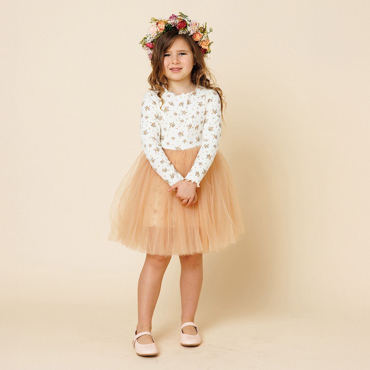 cream tutu dress Dudu Cream TuTu Dress Toddlers Size 24/36 Months Color Mulberry Sleeveless NWT
