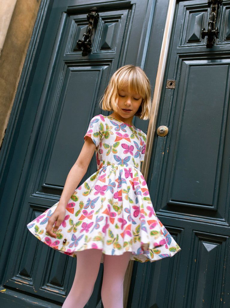 short sleeve ballet dress The Short Sleeve Ballet Dress in Botany