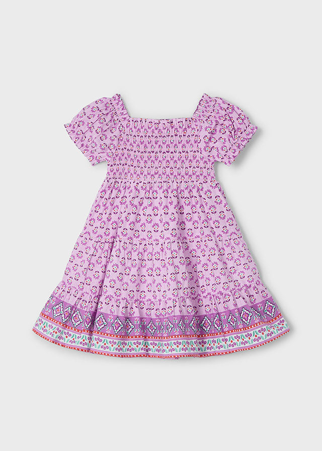 mayoral party dress Mayoral-Girls Ivory Floral Lace Dress