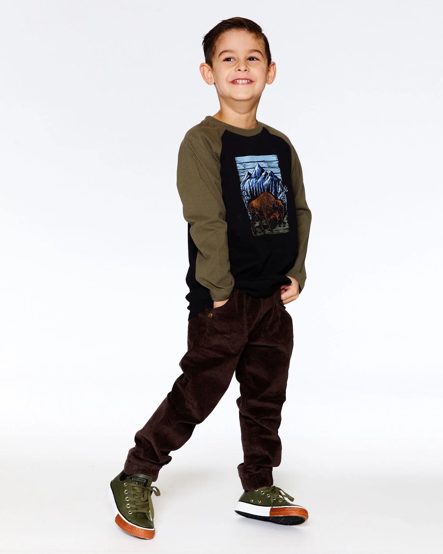 Boys Dark Grey Joggers, Deux Par Deux