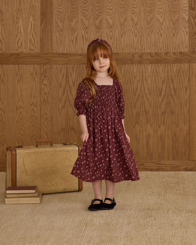 Rylee + Cru Adelaide Dress || Harvest Berry