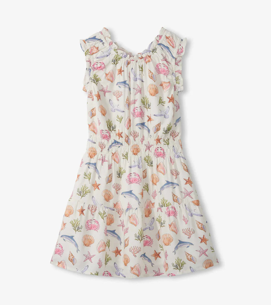 Hatley Girls Vintage Sea Life Gathered Dress – Lively Kids