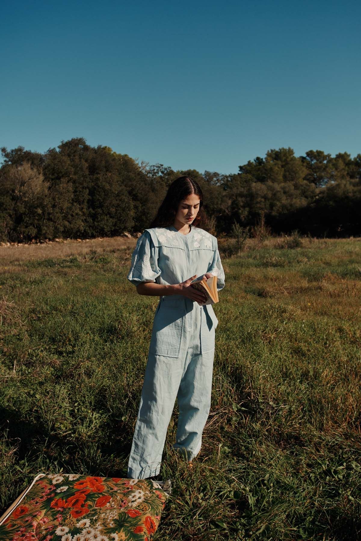 Louise Misha Sylviane Jumpsuit in Blue – Lively Kids