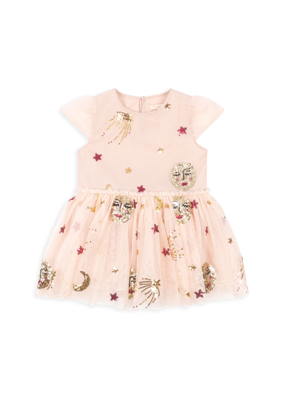 konges slojd sequin dress Starla sequined dress in gold - Konges Slojd