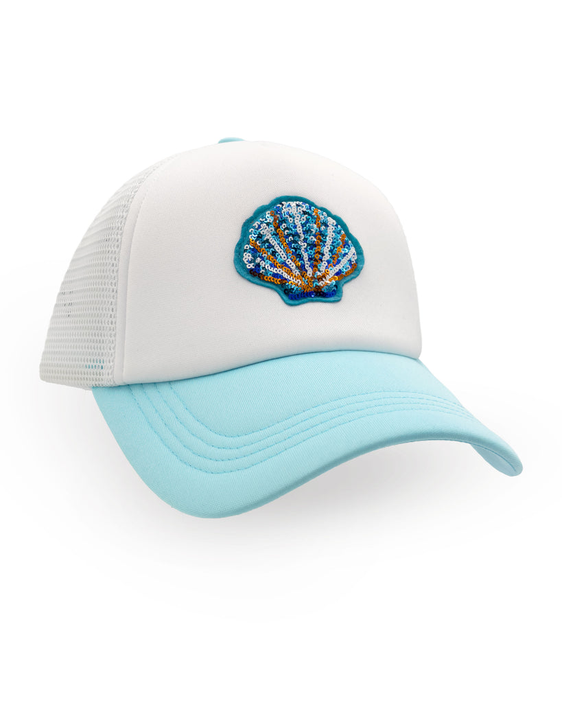 Feather 4 Arrow Sequin Shell Trucker Hat – Lively Kids