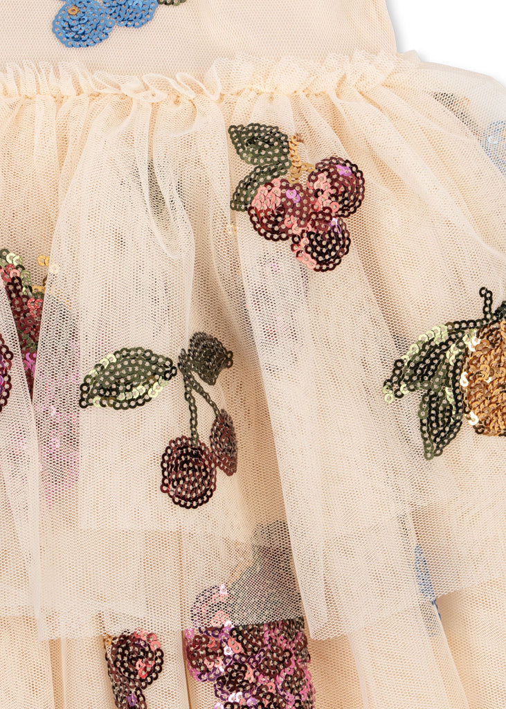konges sljd yvonne fairy dress Konges Sljd Yvonne Fairy Dress Coeur Sequins Petit Bazaar