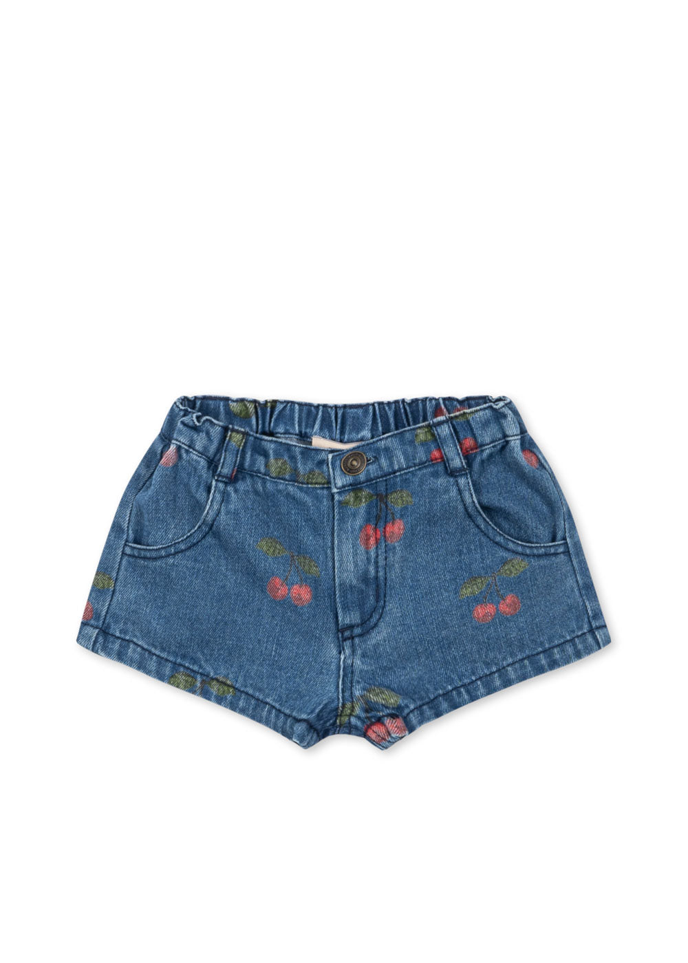 Konges Sløjd Magot Denim Shorts GOTS Ma Grande Cerise Cherry