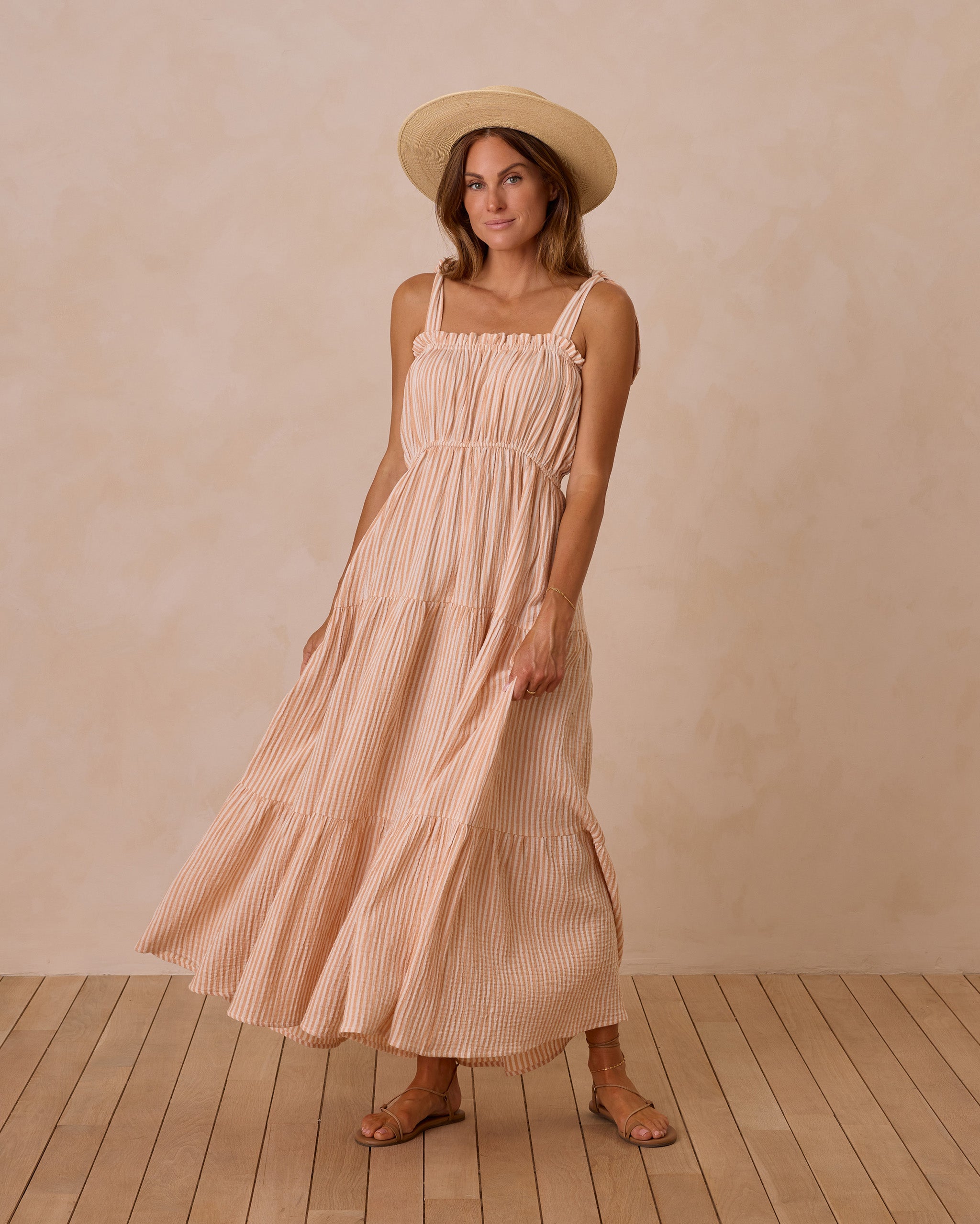 rylee and cru tiered maxi dress Rylee and Cru Dragonfly Tiered Maxi Dress
