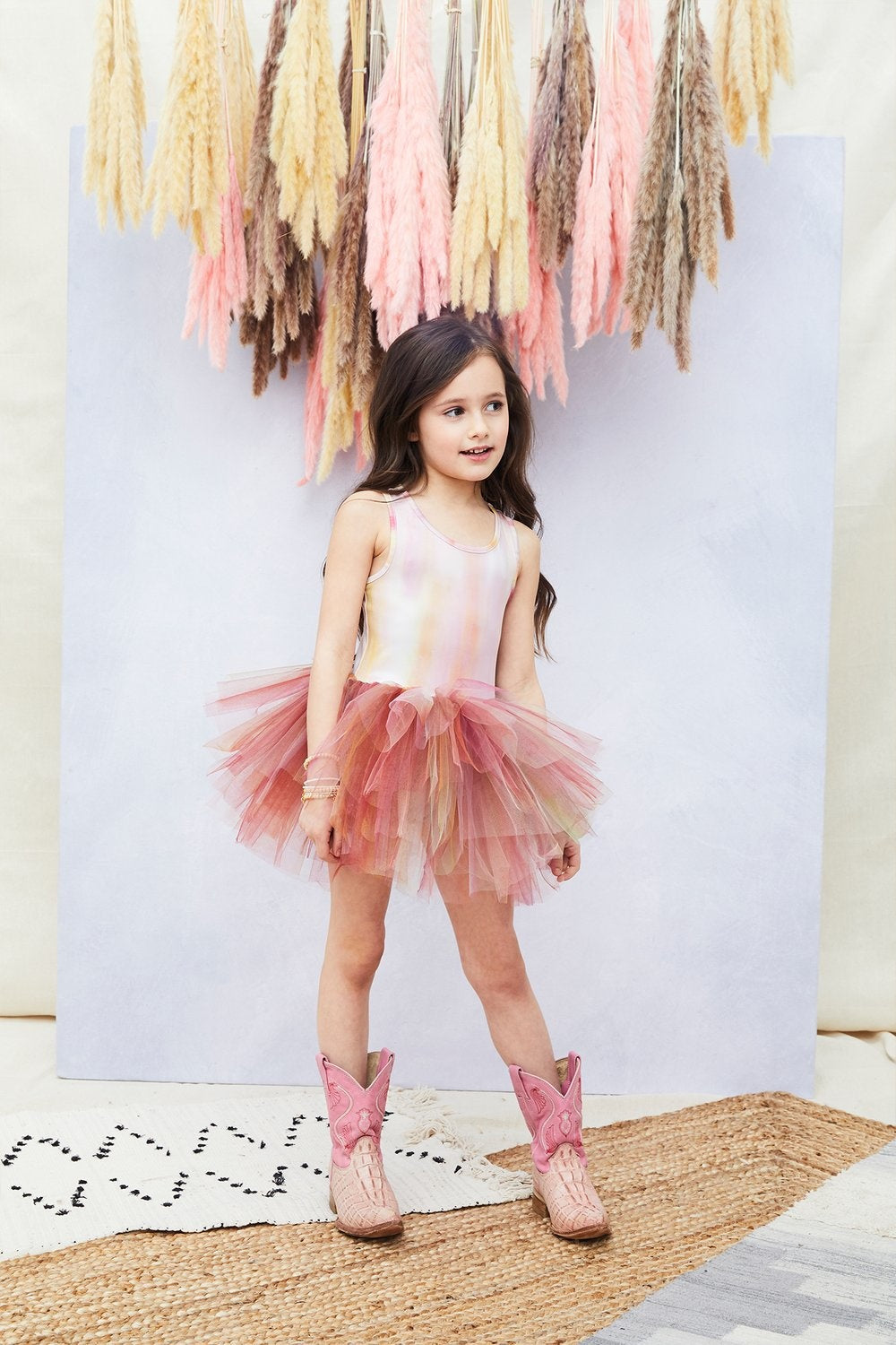iloveplum Bae Watercolor Tutu Dress Lively Kids iloveplum Bae Watercolor Tutu Dress Lively Kids